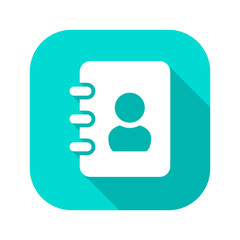 Flat Long Shadow Icon