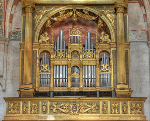 Obraz premium Seventeenth century, Italian, church organ.
