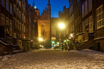 old town in Gdansk, Poland