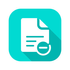 Flat Long Shadow Icon