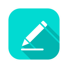 Flat Long Shadow Icon