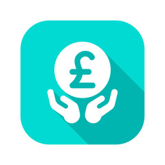 Flat Long Shadow Icon