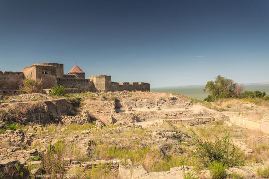 Medieval fortress, Ukraine