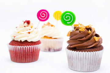 Birthday cupcakes