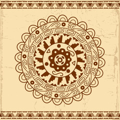 Beautiful Mexican ethnic ornament
