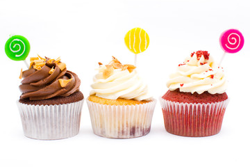 Birthday cupcakes