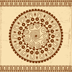 Beautiful Mexican ethnic ornament