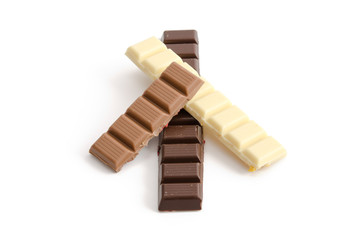 Verschiedene Schokolade