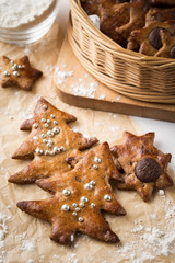 freshly baked christmas ginger cookies