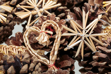 new year and merry christmas background