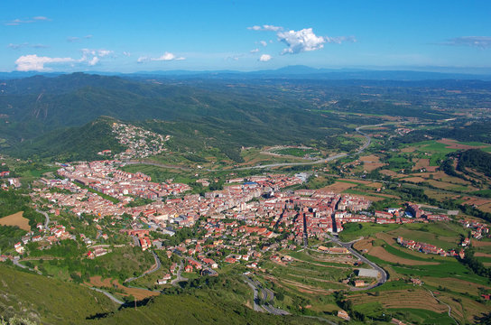 Berga area, Catalonia, Spain