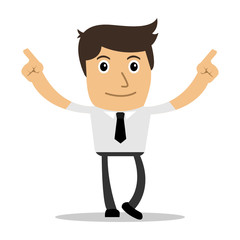 Geschäftsmann ,erfolgreich - Comic