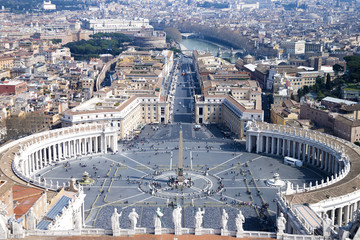 Piazza San Pietro in Vatican City