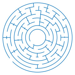 maze game on a white background