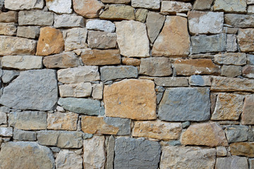   old wall in stones
