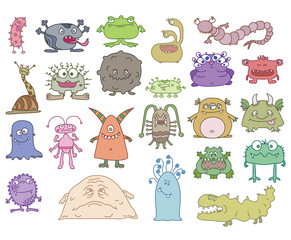 Obraz premium terrible monsters