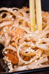 fried udon noodles