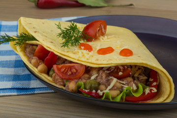 Tuna tortilla