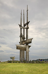 Fototapeta premium Kosciuszko Square in Gdynia. Poland