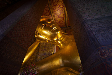 Temple of the Reclining Buddha Bangkok Thailand