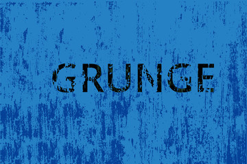 Blue vector grunge background
