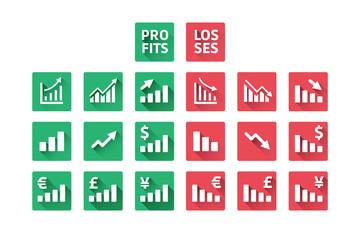 Profit And Loss Icons