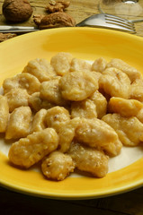 Gnocchi di zucca Cucina italiana Food Expo Milano 2015