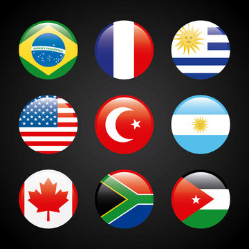 flags set