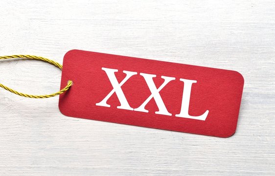 XXL - Schild