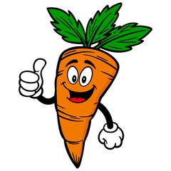 Carrot with Thumbs Up