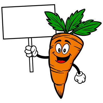 Carrot with Sign