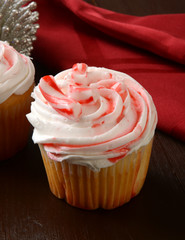Holiday cupcake