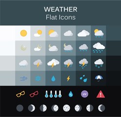 Weather Flat Icons - 74752983