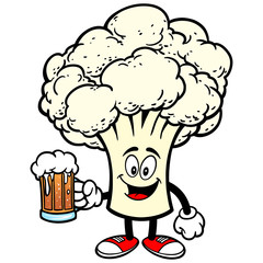 Cauliflower with Beer