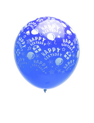 blue balloon isolated
