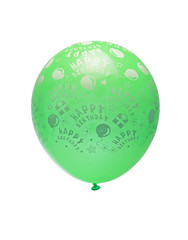 green balloon isolated