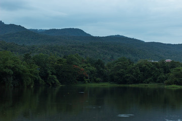 Obraz premium Angkaew reservoir