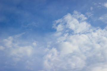 Cloud with sky abstract background and texture
