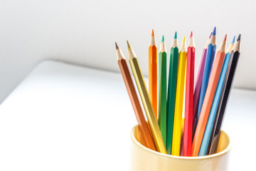 Fototapeta premium Colored pencils