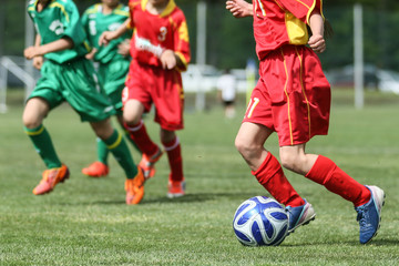 Fototapeta premium サッカー