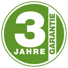 Garantie - 3 Jahre