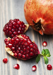 pomegranates