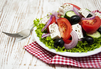 Fresh Greek salad