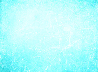 Blue Abstract Textured background  with spotlight and scratches