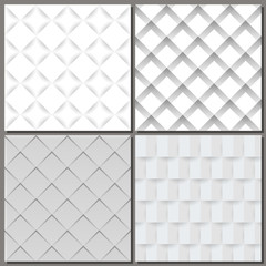 Set of four abstract backgrounds.
