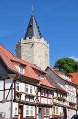 Obraz premium Rabenturm in Mühlhausen