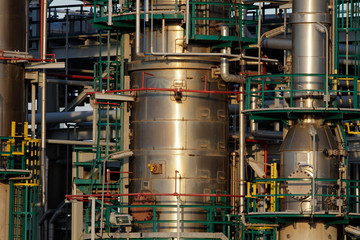 Oil refinery tubes and pipes