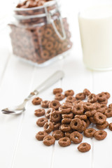 chocolate cereal rings