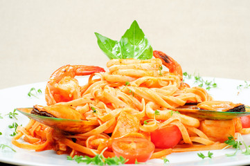 seafood pasta