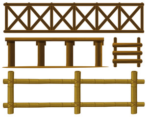 Obraz premium Fences